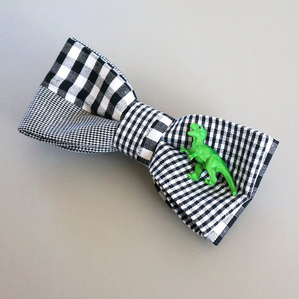 T-Rex-BOWTIE(Gingham check)