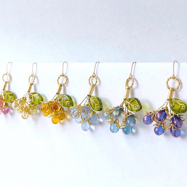 【Drop flower ＊Small】pierce & earring