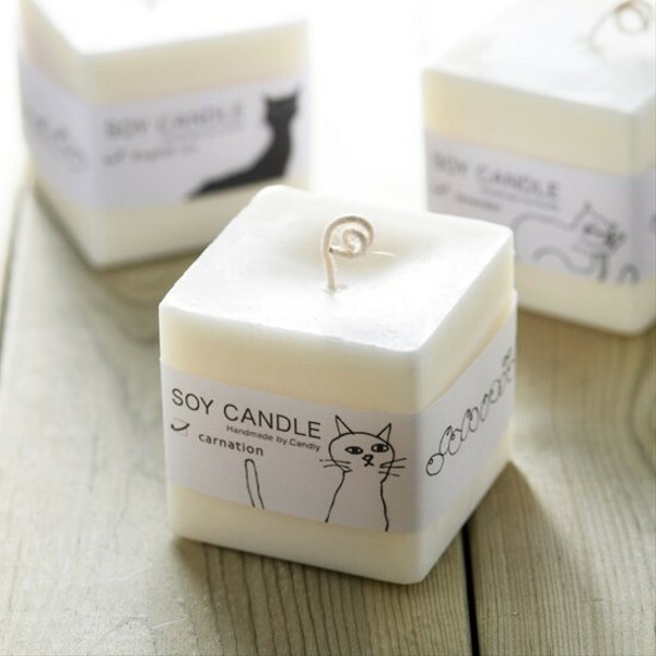 SOY CANDEL（CUBE）| 100％SOYWAX