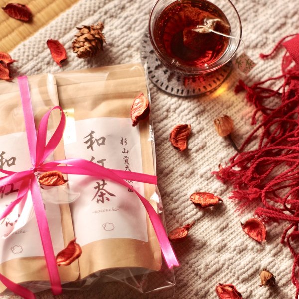 プチギフトに!優しく甘い和紅茶♪「和紅茶ティーバッグ」ギフトセット