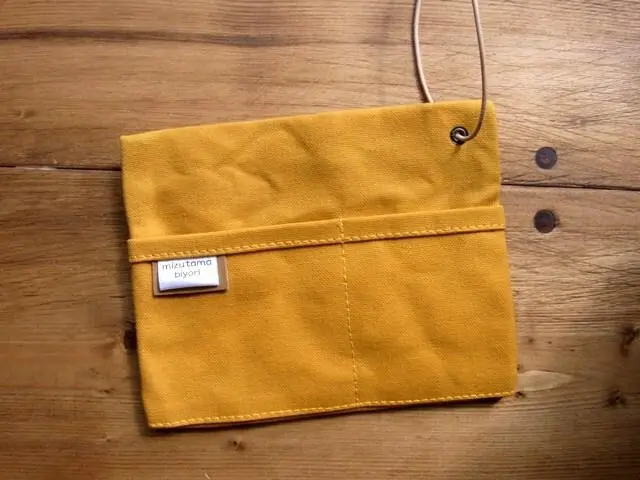 【受注製作】「strap pocket」 yellow 