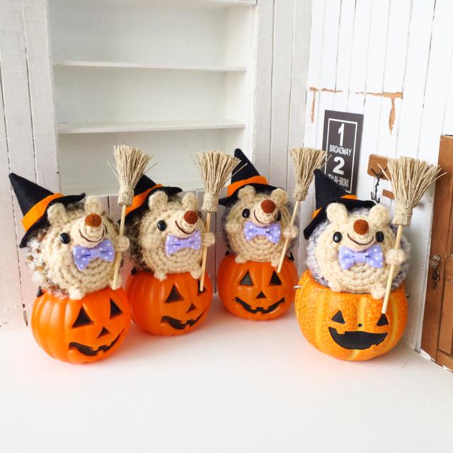 2019/10/13 ハロウィンハリネズミとコロピヨリースを販売開始しました