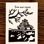 作品「Snow and Castle」