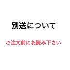 作品別送について★注意事項★ご注文前にお読み下さい