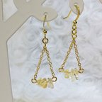 作品♡ピアス♡　イヤリング　♡シトリンサザレ♡