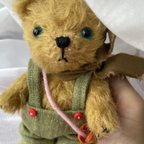 作品pi's bear ★送料無料★オリジナル　ハンドメイド　テディベア　くま　ぬいぐるみ　着せ替え　