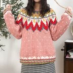 作品春秋冬 ニット 手編み セーター