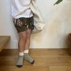 作品北欧柄ショートパンツ