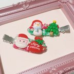 作品❤️🎅🏻メリークリスマス！前髪クリップ🎁🎄