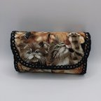 作品猫のミニ財布