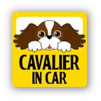 作品【天使のキャバリア】Cavalier in Carステッカー