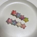 作品【naruny様専用】グミグミヘアクリップ⭐️2本セット