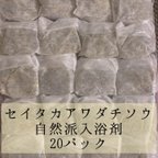 作品セイタカアワダチソウの入浴剤(20袋)