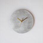 作品【受注製作】壁掛け時計−タイプ1/アルミニウム　minimal wall clock <DISK-type1> / aluminum