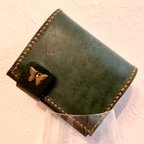 作品Lolomaヌメ革 手のひらサイズのミニ財布   