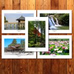 作品選べる5枚「滋賀の風景」ポストカード Eセット