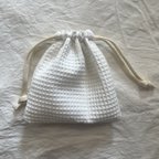 作品ぽこぽこ巾着ｐｏｕｃｈ