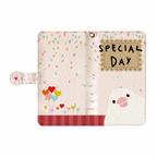 作品汎用スマホ手帳型ケース（L）「SPECIAL　DAY」