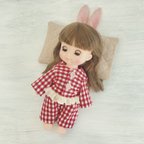 作品【お人形のお洋服】おやすみセット