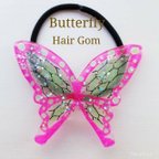 作品ヘアゴム 蝶々 Butterfly 髪飾り hair accessory

band 幼稚園 保育園 girl 