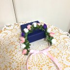 作品バレエ 髪飾り 花かんむり