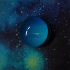 作品＜SALE＞太陽系ピンバッジ【海王星】