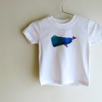 作品キッズサイズ90 Tシャツ『真夜中のクジラ』