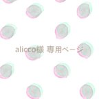 作品alicco様 専用ページ