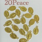 作品ゴールドメダイチャーム20Peace