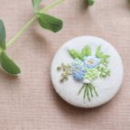 作品刺繍ブーケ⌘ヘアゴム【送料無料】