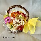 作品💐✨母の日に贈るバスケットフラワー