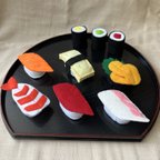 作品フェルト おままごと お寿司セット【受注生産】