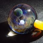 作品「in THE space」 宇宙 ガラス