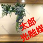 作品光触媒　人工観葉植物　ウォールグリーン　フェイクグリーン　壁掛け305