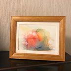 作品apple 水彩画