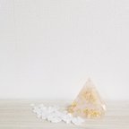作品【引き寄せ・癒し・浄化】SoltangのクリアオルゴナイトSサイズ