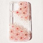 作品はんなり満開桜スマホケース　iPhone14専用