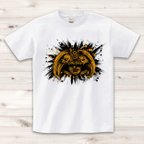 作品【Tシャツ】 武田信玄_兜/白