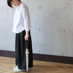 作品maxi-length pants ／ black ▷