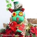 作品「クリスマスドール」☆ソックスドールアニマル