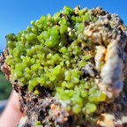 作品◆超美品◆パイロモルファイト(Pyromorphite）S01008◆かっこいい◆お置物◆