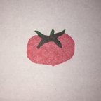 作品【2コ押し】🍅トマト🍅の消しゴムはんこ