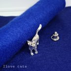 作品🐈️Ilovecats🐈️猫のタックピン