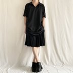 作品Lace sleeve shirt