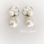 作品Pure Sweet*結婚式♡スワロフスキーのビジューアクセサリー