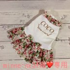 作品minne-nk34様❤専用❤犬服❤オーダー❤ハンドメイド❤ワンピース