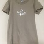 作品ナチュラル 葉っぱ リーフTシャツ