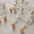 作品orange × flower / ピアス&イヤリング