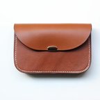 作品【受注制作】『mimosa wallet』ブラウン