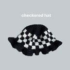 作品checkered hat